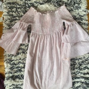 Off the shoulder dress